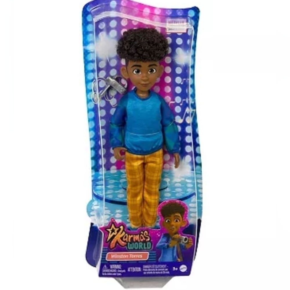 Karma’s World Doll with Camcorder Accessory, Winston Torres 'NWT'